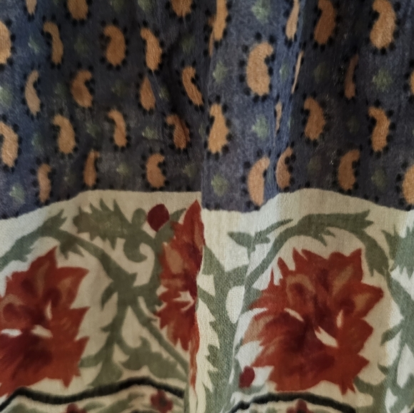 Forever 21 S Boho Hippie Peasant Shirt Blouse Mini Dress Gathered Waist Small - Picture 3 of 9